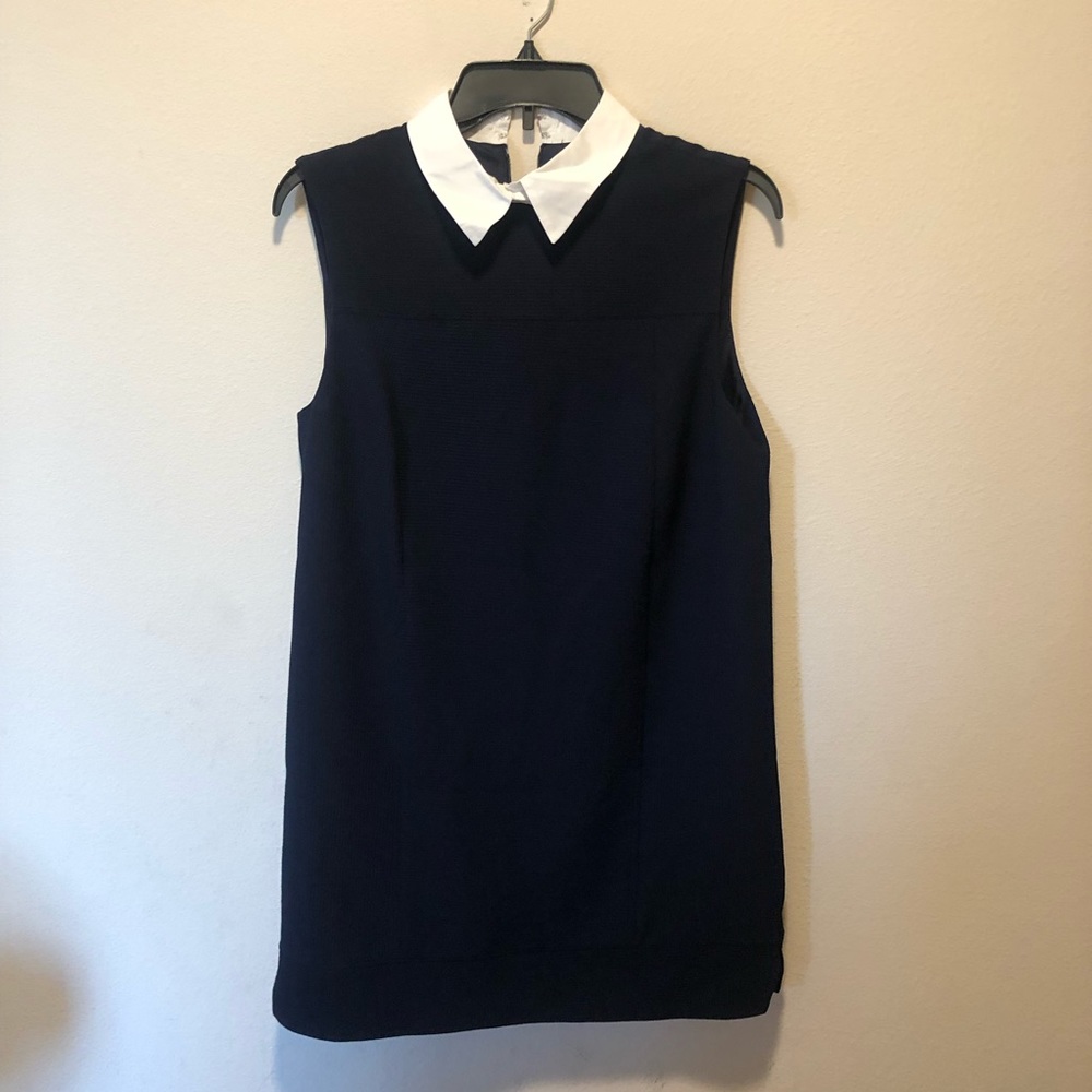 ASOS Navy and White Mini Dress